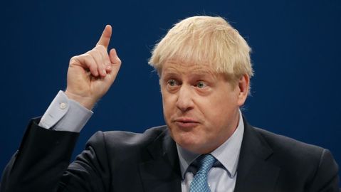 Britský premiér Boris Johnson.