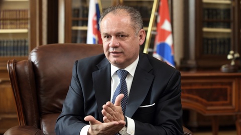 Exprezident Andrej Kiska.