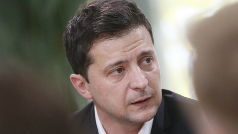 Ukrajinský prezident Volodymyr Zelenskyj.