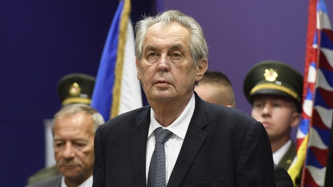 Miloš Zeman. 