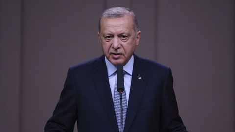 Turecký prezident Recep Tayyip Erdogan.