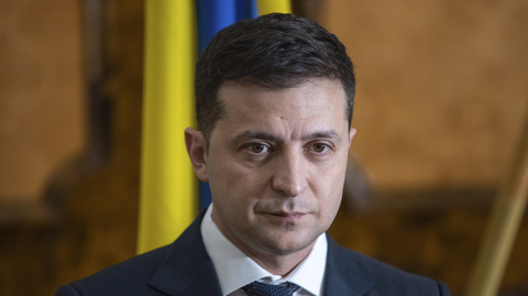 Voldomyr Zelenskyj. 