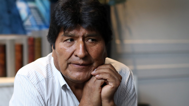 Bývalý bolivijský prezident Morales.