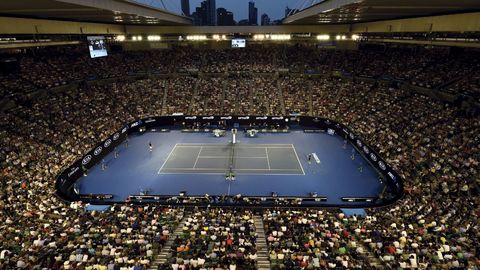 Stadion v Melbourne.