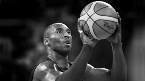 Basketbalista Kobe Bryant.