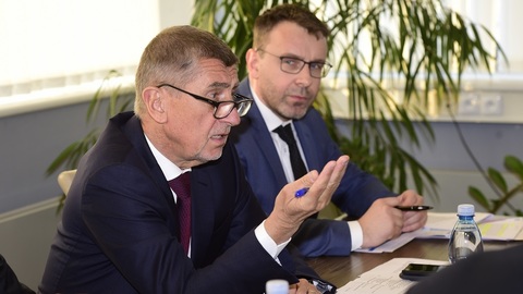 Andrej Babiš a Vladimír Kremlík.