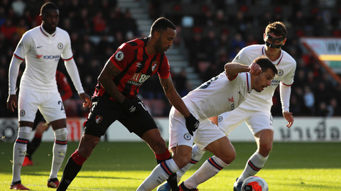 Fotografie z utkání Bournemouth - Chelsea.