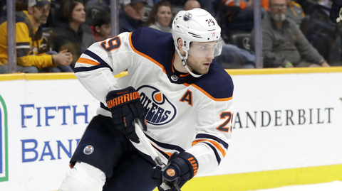 Hokejista Leon Draisaitl (Edmonton Oilers).