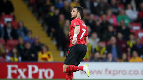 Fotbalista Southamptonu Shane Long.