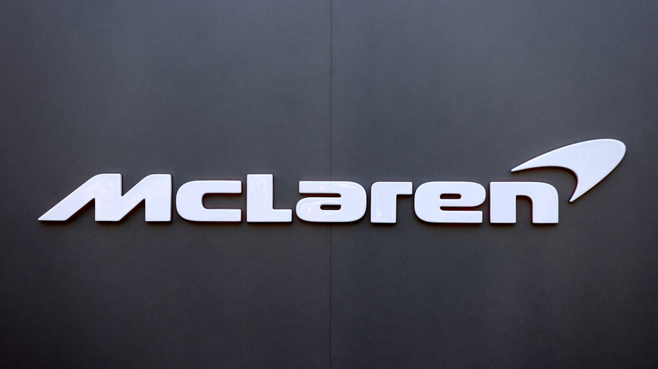 Logo stáje F1 McLaren. 