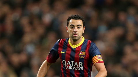 Španělský fotbalista Xavi.