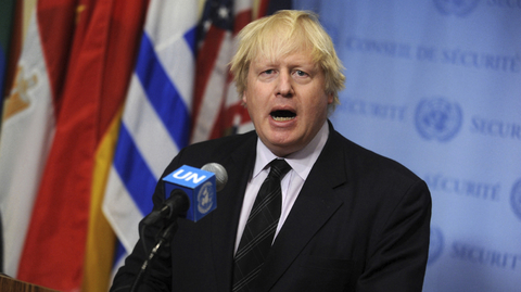 Britský premiér Boris Johnson.