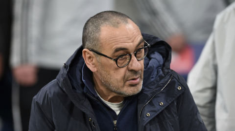 Trenér Juventusu Turín Maurizio Sarri.