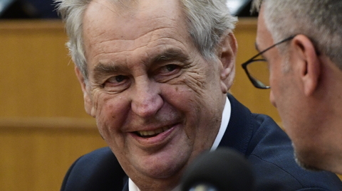 Prezident Miloš Zeman.