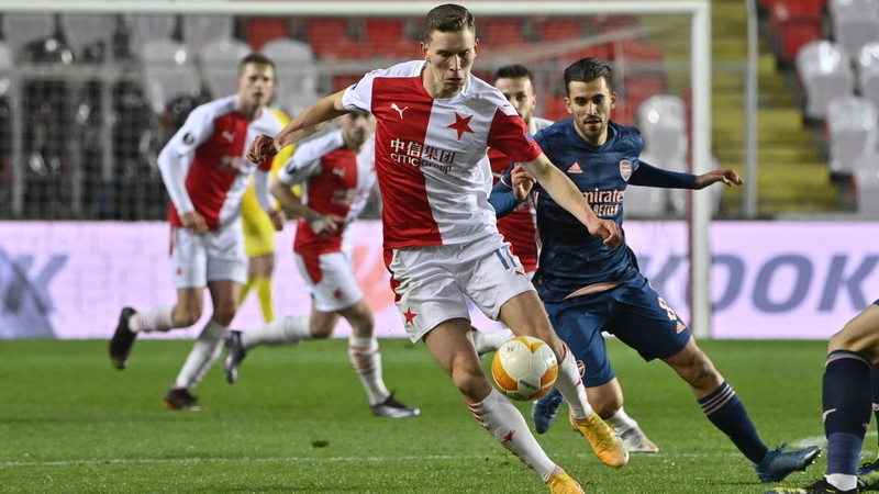 Slavia na rozehraný Arsenal nestačila.