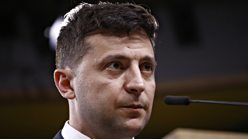 Ukrajinský prezident Volodymyr Zelenskyj.