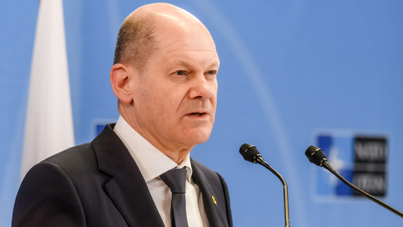 Německý kancléř Olaf Scholz.