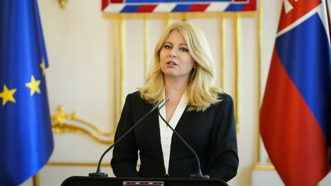 Slovenská prezidentka Čaputová krátce před skončením mandátu navštíví příští středu a čtvrtek Česko